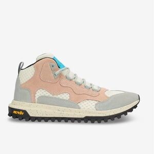 NEW NIB Brandblack x Vibram Collab Multicolor Pink & Gray Men's Hiking Boots